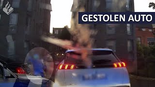 Politie Achtervolging  Gestolen auto  Amersfoort  Dienst INFRA [upl. by Teyut]