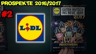 FEUERWERKS PROSPEKTE 20162017 2  LIDL NORMA ALDINORD CENTERSHOP PROSPEKT [upl. by Anyal]