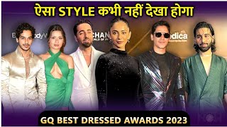 Celebs At GQ Best Dressed Awards 2023 Red Carpet  Tamannaah Vijay Orry Palak amp More [upl. by Noirad]