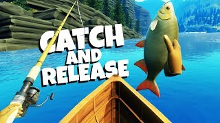 Catching MONSTER FISH in Virtual Reality  Catch and Release VR Gameplay [upl. by Chapen79]