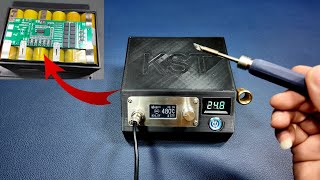 Make A JBC245 Soldering Station with 252v 7500mAh Battery  Powerful [upl. by Henigman226]