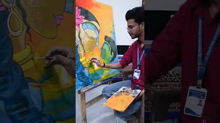 Composition painting painting art composition artist ujjain [upl. by Alakim]