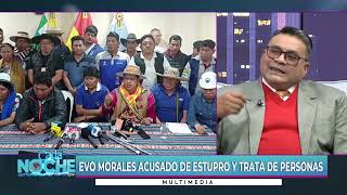 ¿Cuál debe ser el procedimiento en el caso de estupro y trata y tráfico contra Evo Morales [upl. by Teressa241]