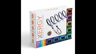 RGB Strip light  Ho to install RGB lights XERGY USB 5V 5050 RGB LED [upl. by Vastha]