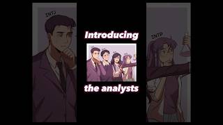 Introducing THE ANALYSTS mbti intp entp entj intj fypシ [upl. by Abas522]