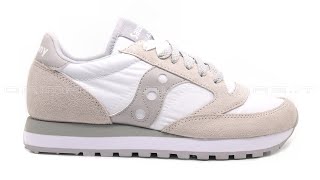 Saucony Jazz Originals Bianco Grigio SKU S2044396 [upl. by Dal445]