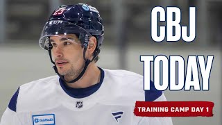 Blue Jackets OFFICIALLY Kick Off the 2024 Training Camp  CBJ Today [upl. by Paugh]