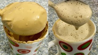 Cafe style Hot Coffee recipe in hindi  Homemade Cappuccino Recipe  Beaten Coffee Recipe in Hindi [upl. by Ripp]