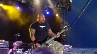 Sybreed  Doomsday party liveDownload festival 2010 UK [upl. by Attelrahs]