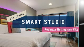 Smart Studio  Apartment Tour  Roomzzz Nottingham City [upl. by Meridel29]