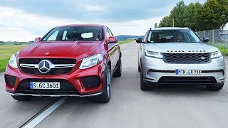 2018 Land Rover Velar vs 2018 Mercedes GLE Coupe [upl. by Levona]