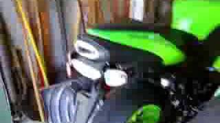 2008 Kawasaki ZX6R w stock exhaust [upl. by Dalt]