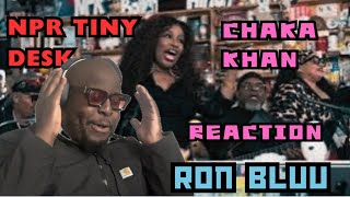 Chaka Khan Tiny Desk REACTION [upl. by Combs293]