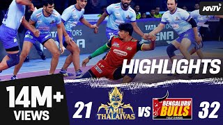 Pro Kabaddi 2019 Highlights Tamil Thalaivas vs Bengaluru Bulls  Pawan Sehrawat Magic [upl. by Abita]