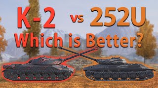 WOT Blitz Face Off  K2 vs Object 252U [upl. by Orford]