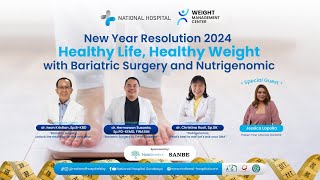 New Year Resolution 2024  Health Life Health Weight with Bariatric Surgery and Nutrigenomic [upl. by Ellainad]