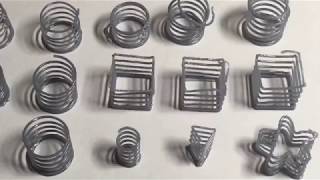 Midair Coil Spring 3D printing extreme overhangs without supports [upl. by Perrie]