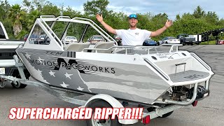 We Modified Our Supercharged Mini Jet Boats and They Freaking FLY Massive Jet Roost [upl. by Weinstein]