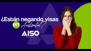 NEGACIONES DE VISA 2024 AUSTRALIA [upl. by Eislrahc356]