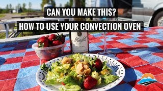 How To Use Your RVs Convection Oven Glacier Mango Chicken Recipe [upl. by Anauqcaj]