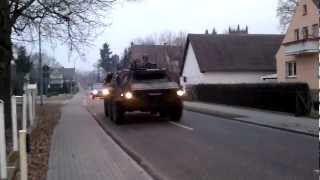 Transportpanzer FuchsWolf und Tankwagen der Bundeswehr [upl. by Nikkie]