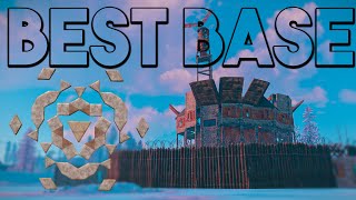 The BEST Base Design for Raid Defenses in Rust IOKs Solo Base [upl. by Lemra]