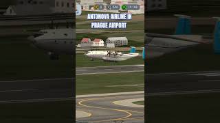 International Cargo Plane Landing in Prague Airport [upl. by Godiva]