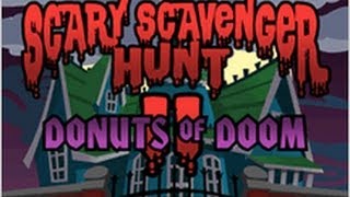 RzTV  Happy Halloween Garfield 2 Scary Scavenger Hunts Donut of Dooms [upl. by Assirroc101]