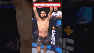 IL PROVOQUE Khamzat Chimaev et le PAIE CHER  shorts mma pourtoi fyp [upl. by Enirol]