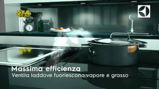 Sistema di aspirazione per piano di cottura ProfiLine di Electrolux [upl. by Damarra]