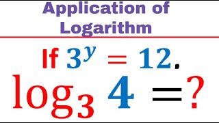 Logarithm  Part 6 Application [upl. by Adiela128]