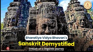 Sanskrit Demystified Bharatiya Vidya Bhawan [upl. by Annaul]