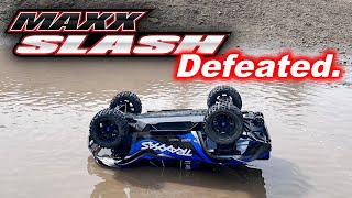 Traxxas Maxx Slash 6S Run [upl. by Panchito]