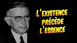 Philosophie  Sartre « Lexistence précède lessence » explication [upl. by Ahsaetal]