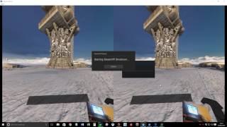 Restart SteamVR from within HMD Vive [upl. by Om]