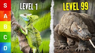 QUEL est le LÉZARD Le Plus 💥 PUISSANT sur TERRE tier list [upl. by Ollopa]