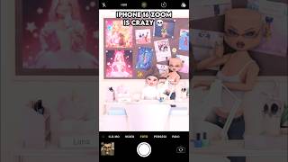 IPHONE 16 ZOOM IS CRAZY 😱 roblox shorts dresstoimpress funny [upl. by Laryssa934]