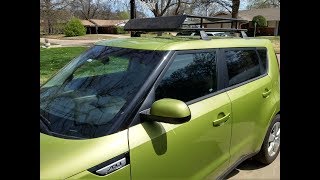 Kia Soul Roof Rail Install [upl. by Trebreh]