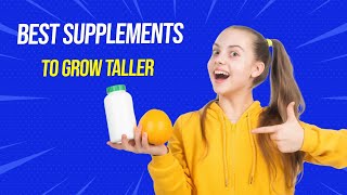 Best supplements to grow taller [upl. by Armalla]