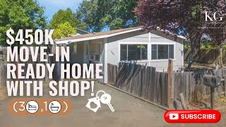 880 HWY 175 Hopland CA  3BR 2BA 450K Spacious Shop zoned C1 [upl. by Marquez]