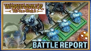 Dwarfs vs Warriors of Chaos  Warhammer The Old World Battle Report [upl. by Assilav]