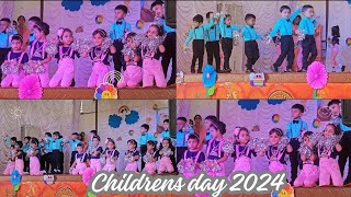 Childrens day celebration 2024PreKG students danceBhavans Vidyamandir Eroor [upl. by Wesle255]