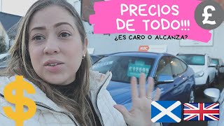 ¿CUÁNTO CUESTAN las cosas en ESCOCIA ¿ALCANZA  Reino Unido  Aranza Mendizabal UK PRECIOS [upl. by Ahsiekar429]