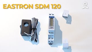 Eastron SDM 120 Eenfasemeteraansluitingen NL [upl. by Magen]