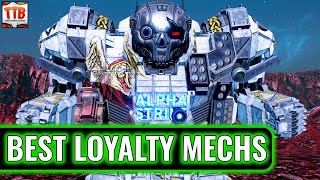 The BEST LOYALTY MECHS TO CHOOSE from MWO Annual Rewards 2024  Mechwarrior Online [upl. by Abrahams812]