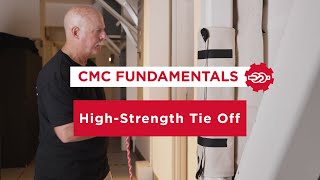 How to Tie a HighStrength Tie Off Anchor  CMC Pro Fundamentals [upl. by Richia227]