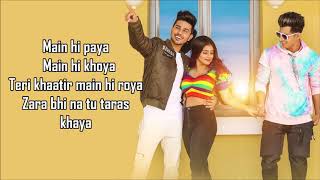 Dil Laya Dimaag Laya Lyrics Stebin Ben  Anam Darbar Sunny Chopra Aadil Khan  Kumaar  Sunny [upl. by Crista]