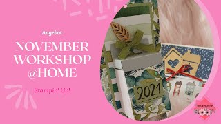 WorkshopHome im November by Stempelzone limitiert [upl. by Allebara]