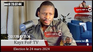 urgent kayz fof en direct ousmane sonko libéré [upl. by Cadmar]