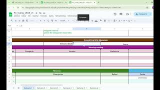 Tutorial Formato nuevo de Planificaciones [upl. by Rayshell]